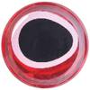 5 mm - Red With White Rim Black Pupil