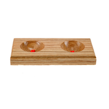 Vaschetta doppia per ami e perline Fly Furniture Hook-A-Bead Dish