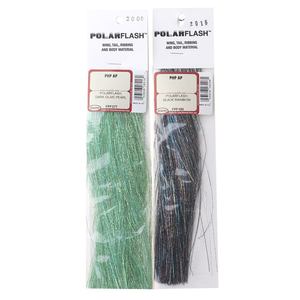 Fibre sintetiche per mosche artificiali Hedron Polar Flash