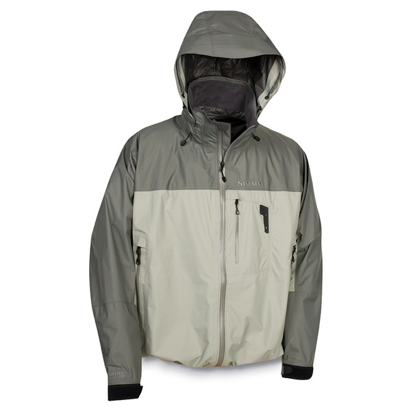 Giacca Simms Gore-Tex Packlite Jacket - Smoke/Lt Green