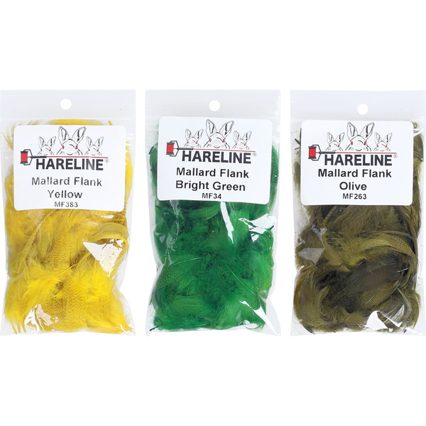 Hareline Piume dei fianchi di germano reale