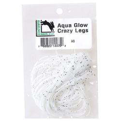 Hareline Aqua Glow Crazy Legs