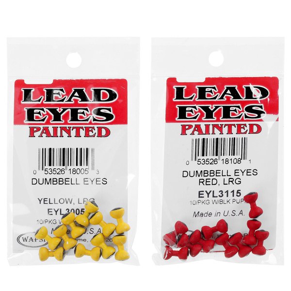 Occhi per mosche Wapsi Dumbbell Eyes Painted