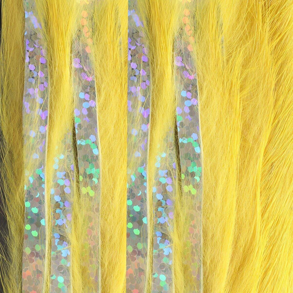 Yellow with Holo Silver Accent