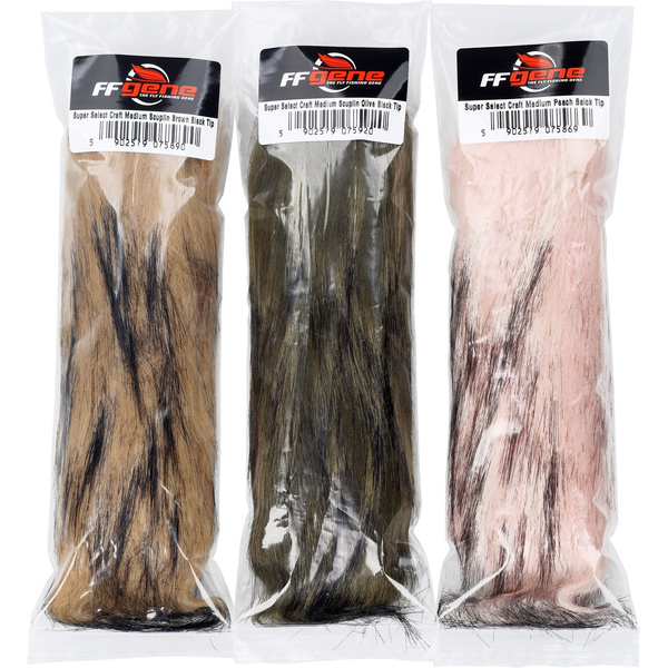 Pelliccia sintetica su base tessile FFGene Super Select Craft Fur