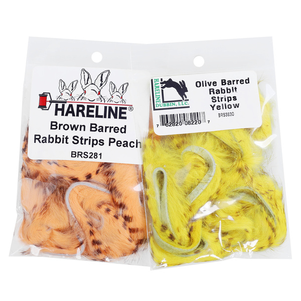 Hareline Strisce zonker di coniglio Barred