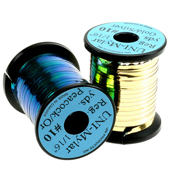 Tinsel piatto per la costruzione di mosche Uni Mylar #10 (1.6 mm)