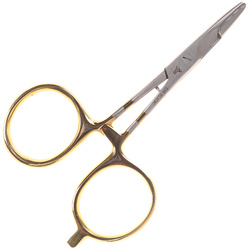 Pinza emostatica dorata con forbici Dr Slick