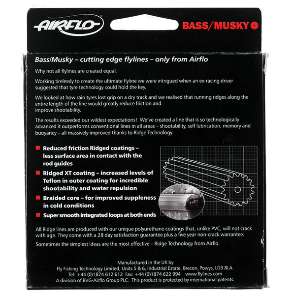 Code di topo Airflo Bass Musky Floating