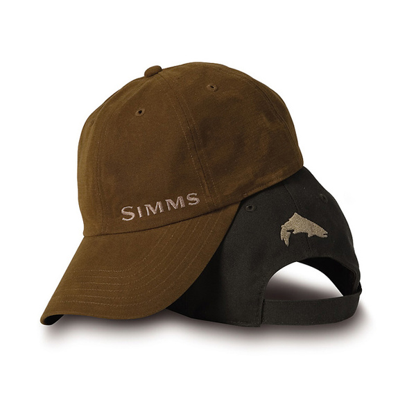 Cappello Simms in tela cerata