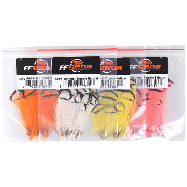 FFGene Piume tippet di fagiano di Lady Amherst