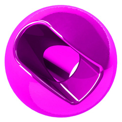 Perline in tungsteno FFGene Tungsten Anodized Slotted Beads