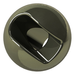 Perline in tungsteno FFGene Tungsten Anodized Slotted Beads