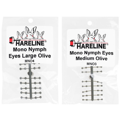 Occhi per mosche Hareline Mono Nymph Eyes