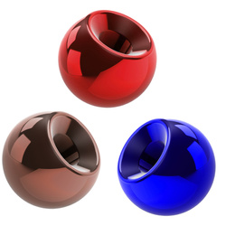 Perline in tungsteno FFGene Regular Tungsten Beads Metallic