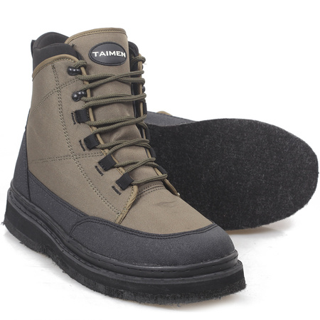 Taimen SL Plus Wading Boots Black Felt