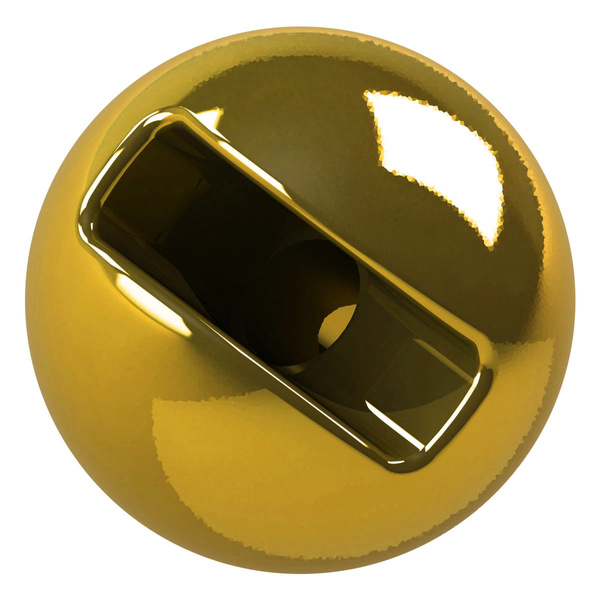 Palline in tungsteno anodizzate con fessura e foro piccolo FFGene