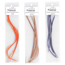 Hareline Biot d'oca parzialmente privati delle barbe