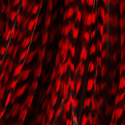 Hareline Half Grizzly Saddles