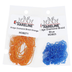 Hareline Midge Diamond Braid