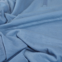 Taimen Tumnin - T-shirt a maniche lunghe in lana merino - Ocean Blue