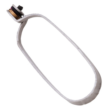 Dr Slick Pinza Duplex per hackle con ganasce in gomma, in acciaio inox 2.25