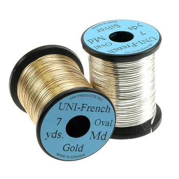 Tinsel metallico ovale Uni French Oval MD (0.7 mm)