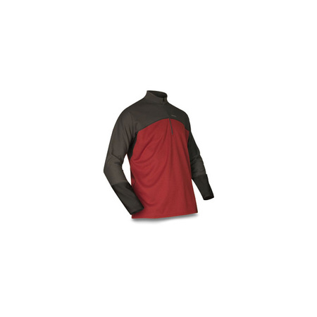 The RiverTek Midweight Zip Top - Red