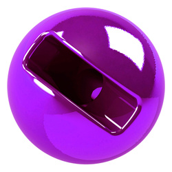 Perline in tungsteno FFGene Tungsten Anodized Slotted Beads (Small Hole)