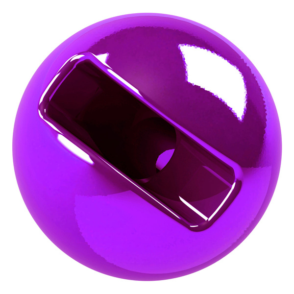 FFGene Tungsten Anodized Slotted Beads (Small Hole)