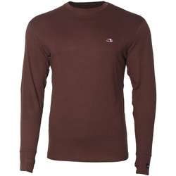 Taimen Kherlen Tencel LS-Shirt  - Chestnut Brown