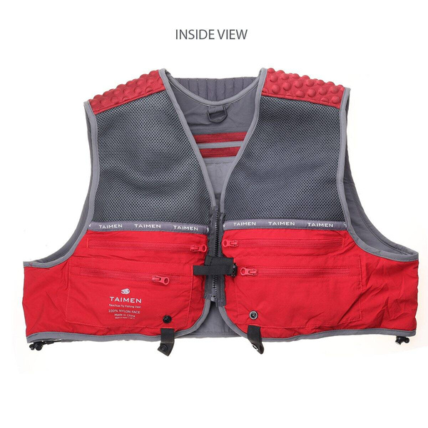 Gilet da pesca a mosca Taimen Rauchua - Grey