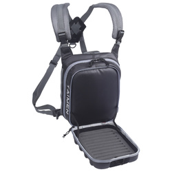 Taimen Egiin chest pack per la pesca a mosca - Black