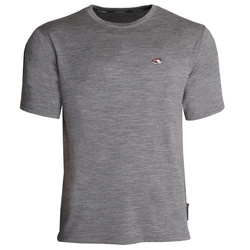 Taimen Ider T-shirt a maniche corte in lana merino - Grey