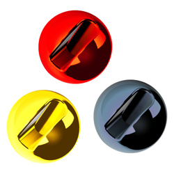 Perline in tungsteno FFGene Tungsten Slotted Bright Beads-6