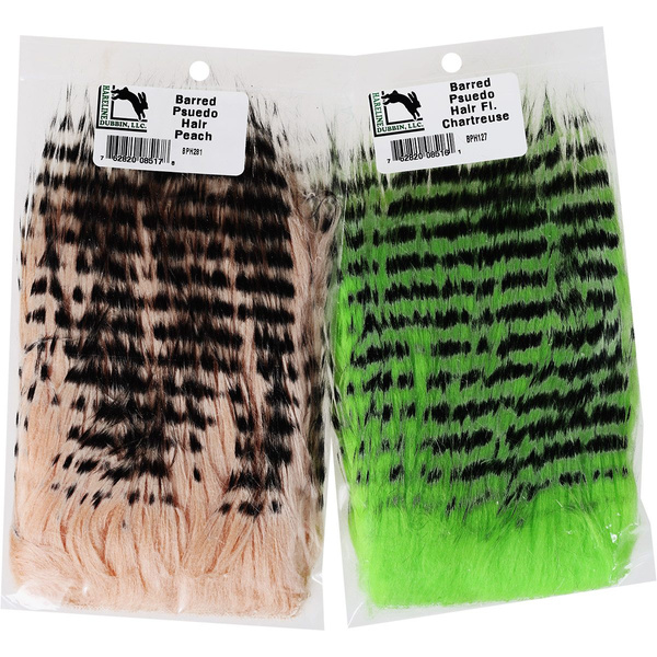 Fibre sintetiche Hareline Barred Pseudo Hair