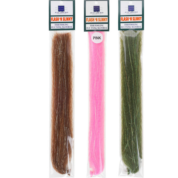 Fibre sintetiche per mosche artificiali H2O Flash N Slinky 12 inch (flash)
