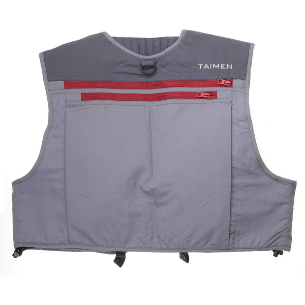 Gilet da pesca Taimen Rauchua - Grey