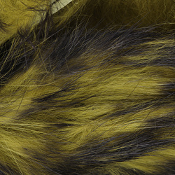 Hareline Strisce di pelle di coniglio con pelo a taglio trasversale Two Toned