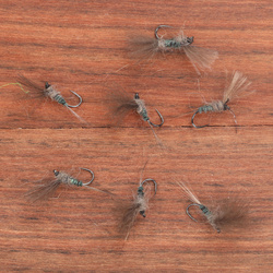 No Hackle Peacock Green