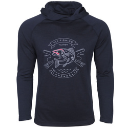 Felpa con cappuccio Taimen Charaa - Nero