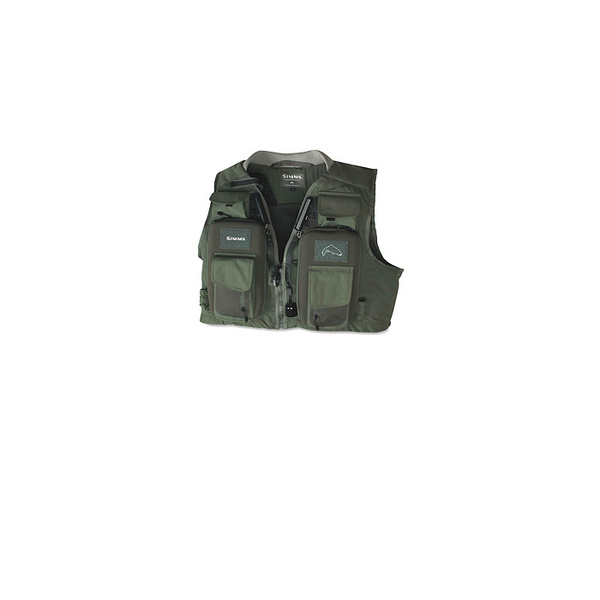 Gilet da pesca Simms Vertical Master - Loden