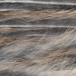 Wapsi Strisce zonker larghe di pelle di coniglio con pelo, Magnum Cut