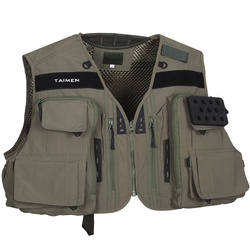 Gilet da pesca Taimen Master Tech  Olive
