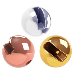 Perline in tungsteno FFGene Tungsten Slotted Beads Gold Bulk (100)