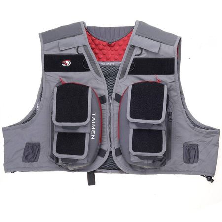 Gilet da pesca Taimen Rauchua  - Grey