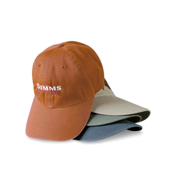 SIMMS WASHED TWILL LONG BILL HAT