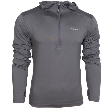 Taimen Polartec Power Stretch Lt Hoody - Goryla Gray