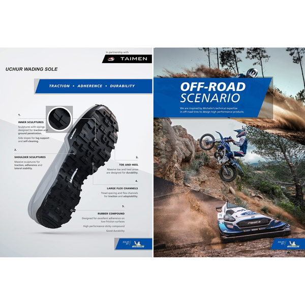 Scarpe da wading Taimen Uchur