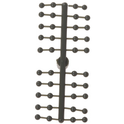 Occhi per mosche Hareline Mono Nymph Eyes